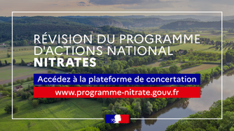 7ème programme d’actions national Nitrates : Concertation du public