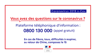 Coronavirus (2019-nCOV) - Conseils aux voyageurs